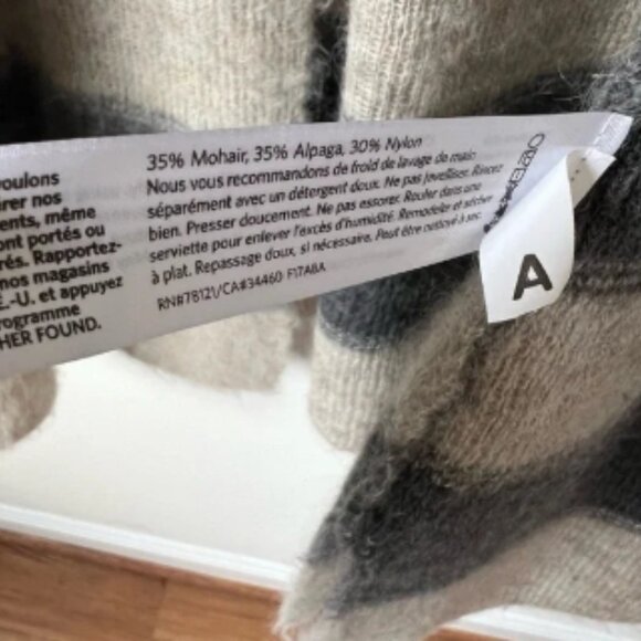 Eileen Fisher Italian Yarn Mohair Alpaca Blend Simple Longline Cardigan Sweater - Picture 7 of 7